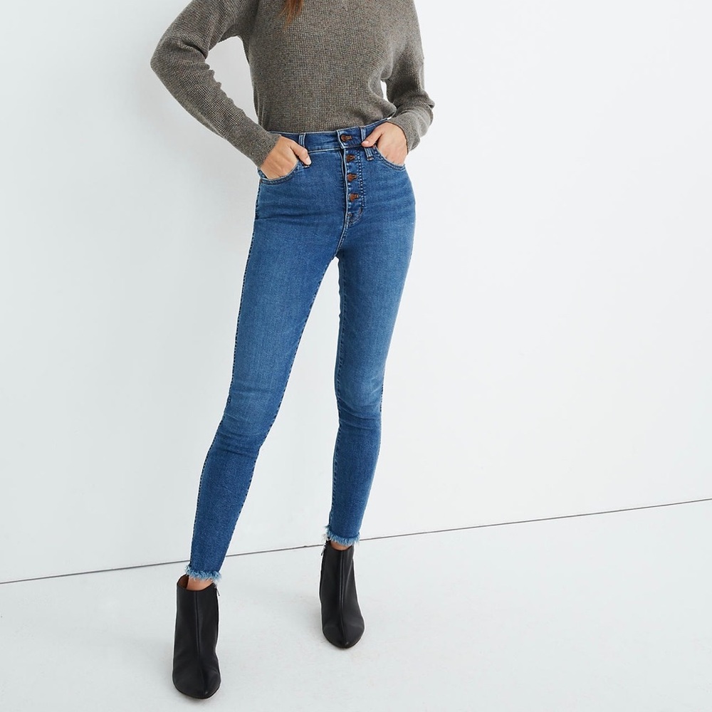 Madewell 10" High Riser Skinny Skinny